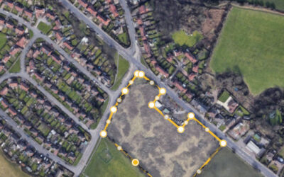 Estimating Temporary Fence Requirements with Google Earth